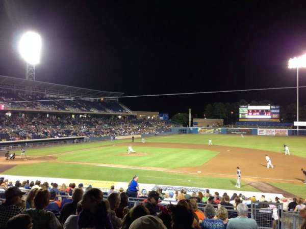 Harbor Park, section: 210, row: W, seat: 21