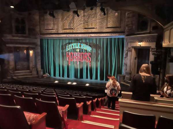 Westside Theatre Upstairs, section: Orchestra R, row: L, seat: 2
