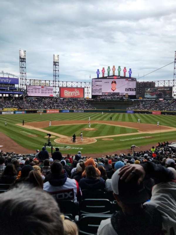 Rate Field, section: 131, row: 35, seat: 10