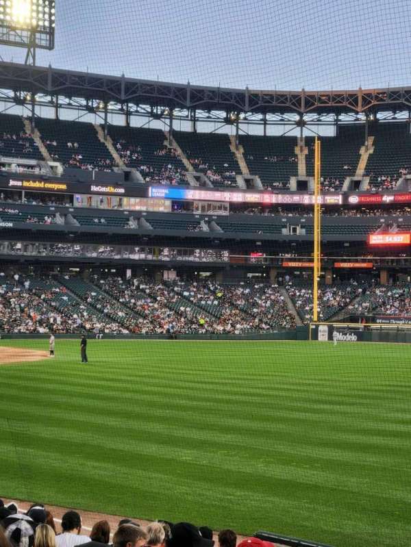 Rate Field, section: 109, row: 14, seat: 1
