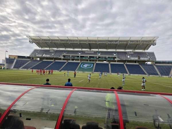 SeatGeek Stadium, section: 127, row: 4, seat: 8