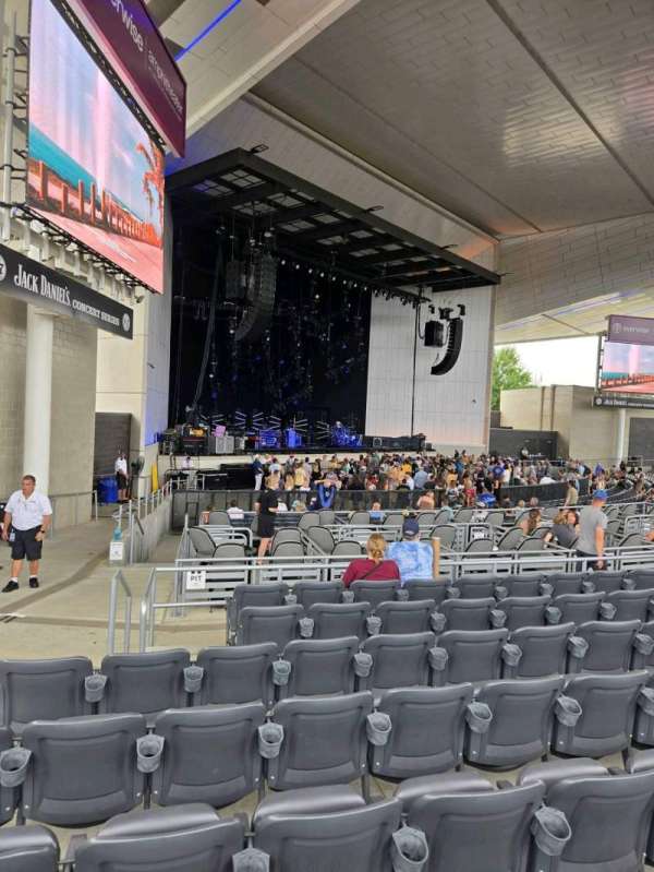 Everwise Amphitheater at White River State Park, section: 404, row: H, seat: 19