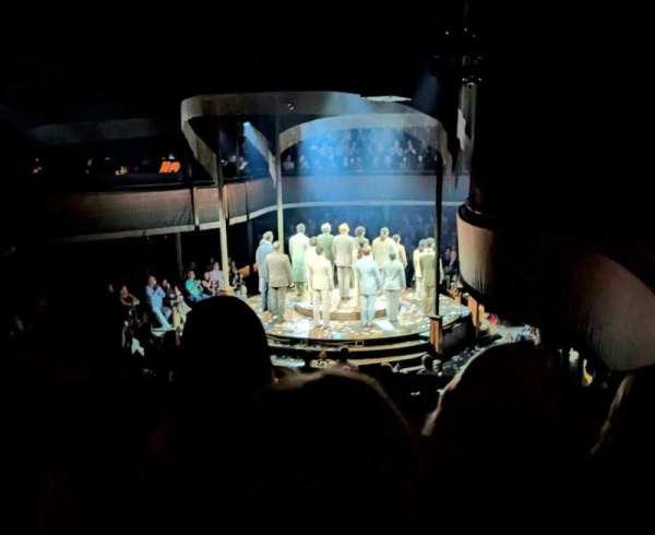 August Wilson Theatre, section: Kit Kat Klub Mezzanine 3, row: c, seat: 16