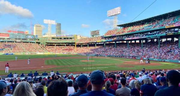 Fenway Park, section: Loge Box 149, row: FF, seat: 2