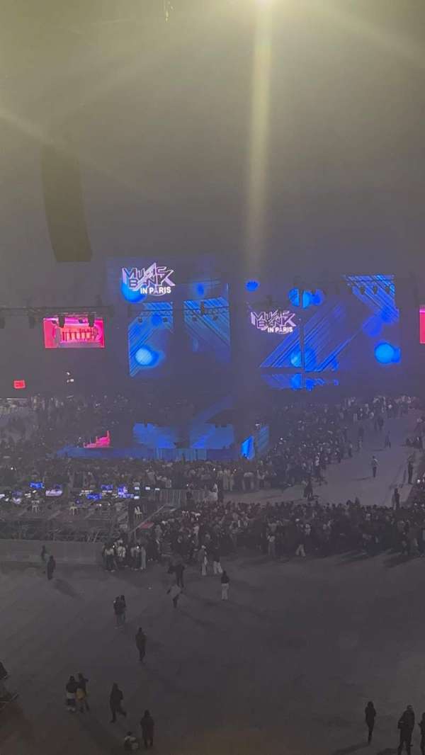 Paris La Défense Arena, section: 413, row: 49, seat: 5