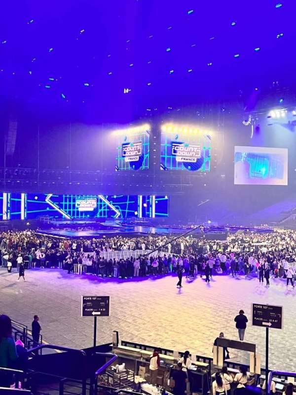 Paris La Défense Arena, section: 107, row: 23, seat: 26