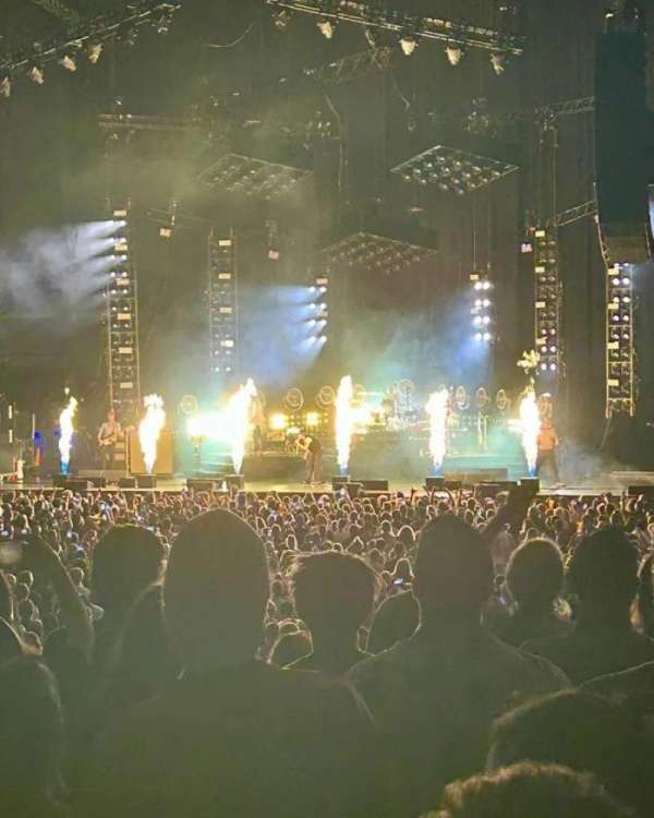 Ameris Bank Amphitheatre, section: 102, row: M, seat: 27