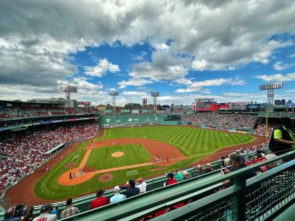 Fenway Park, section: Aura Pavilion Club 3, row: A, seat: 14