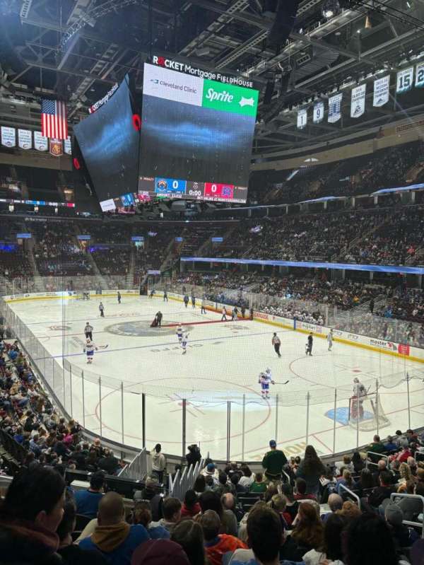 Rocket Arena, section: M116, row: 1, seat: 1