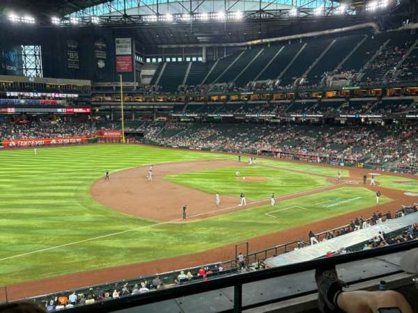 Chase Field, section: 215, row: 2, seat: 18