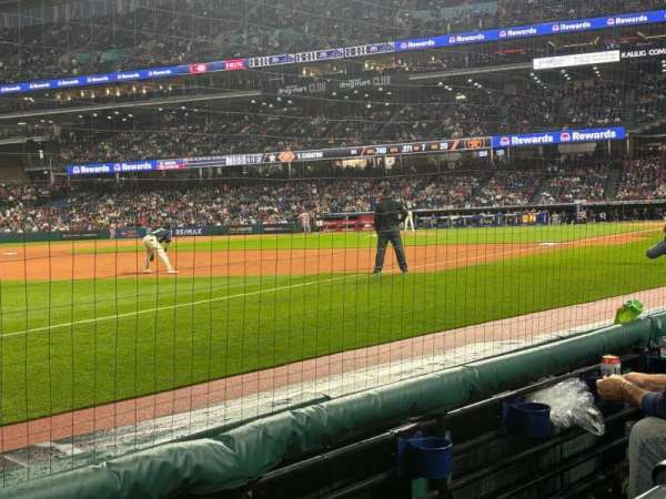 Progressive Field, section: 170, row: B, seat: 1