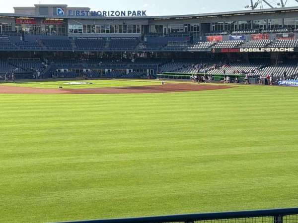 First Horizon Park, section: Berm