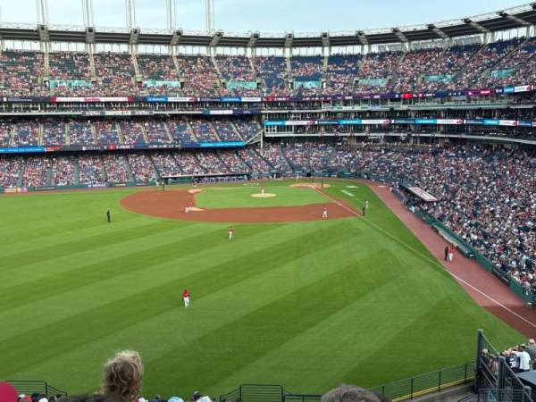 Progressive Field, section: 181, row: Y, seat: 4