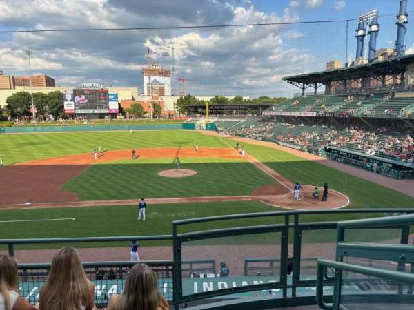 Victory Field, section: 206, row: D, seat: 1