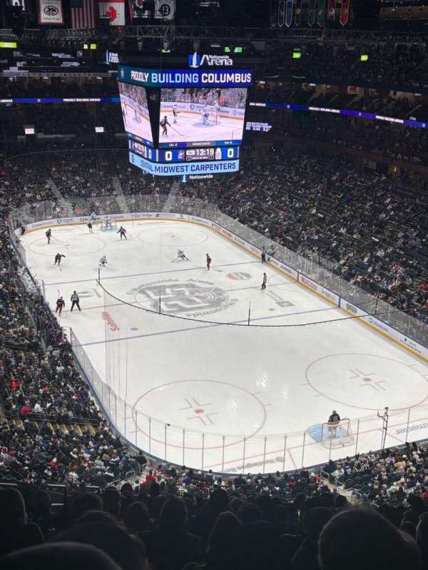 Nationwide Arena, section: 226, row: Q, seat: 8