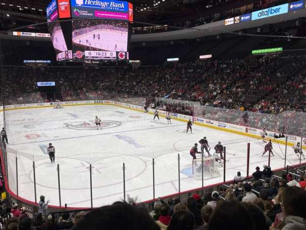Heritage Bank Center, section: 139, row: R, seat: 1