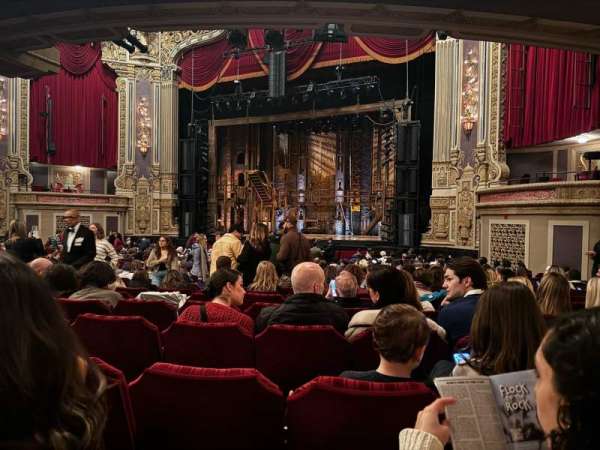 James M. Nederlander Theatre, section: Orchestra R, row: Y, seat: 20