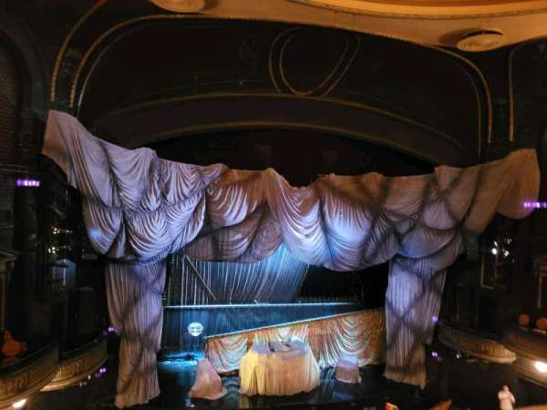 Majestic Theatre, section: Rear Mezzanine L, row: G, seat: 1