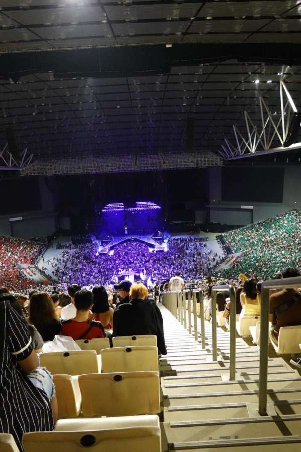 Philippine Arena, section: 418, row: 126, seat: 368