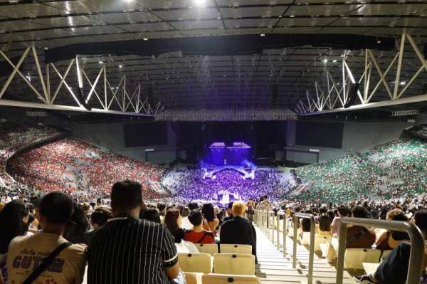 Philippine Arena, section: 418, row: 126, seat: 368