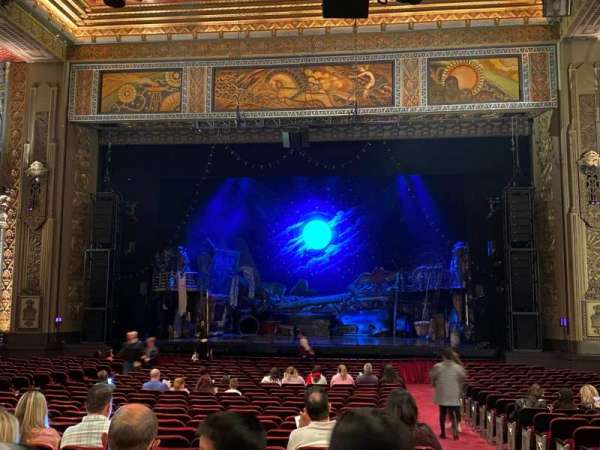 Hollywood Pantages Theatre, section: Orchestra C, row: PP, seat: 101