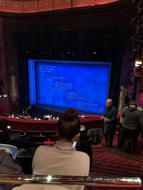Prince Edward Theatre, section: Dress Circle, row: F, seat: 1