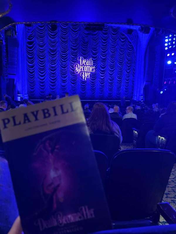 Lunt-Fontanne Theatre, section: Orchestra L, row: T, seat: 5
