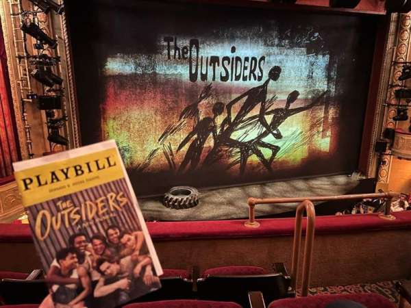 Bernard B. Jacobs Theatre, section: Mezzanine L, row: C, seat: 3