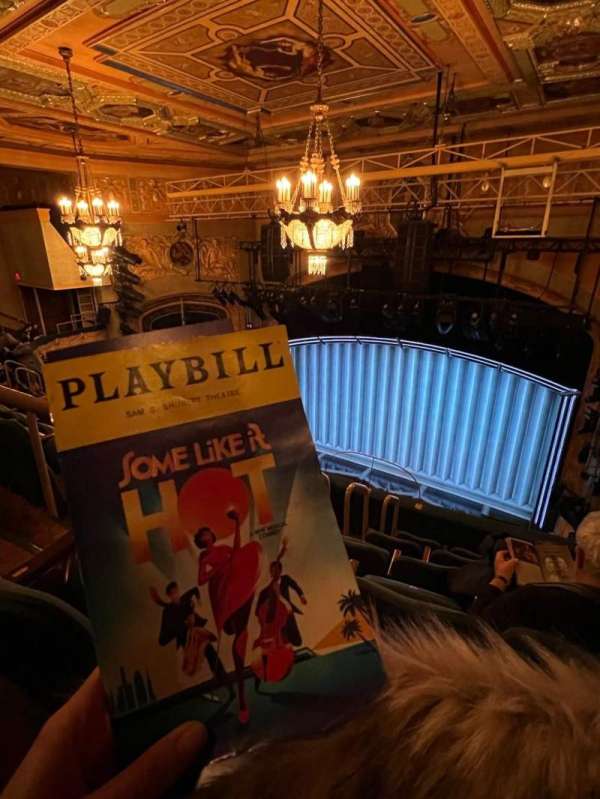 Shubert Theatre, section: Balcony R, row: F, seat: 6