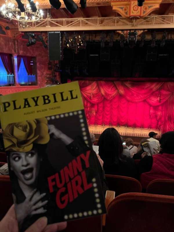 August Wilson Theatre, section: Mezzanine C, row: G, seat: 109