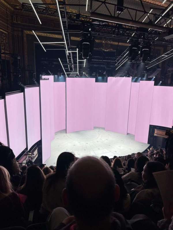 Nederlander Theatre, section: Mezzanine L, row: K, seat: 19