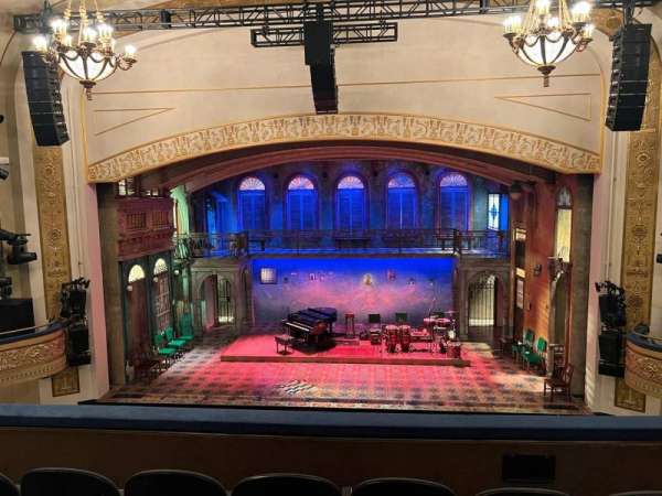 Gerald Schoenfeld Theatre, section: Mezzanine C, row: D, seat: 110
