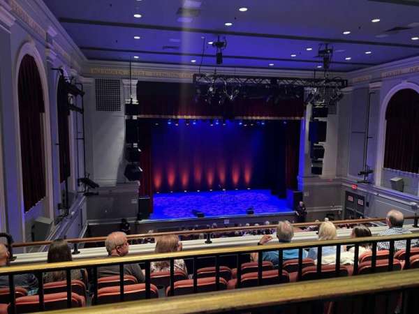 The Ridgefield Playhouse, section: Balcony Left, row: D, seat: 5