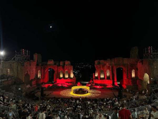 Teatro Antico di Taormina, section: C, row: 15, seat: 3
