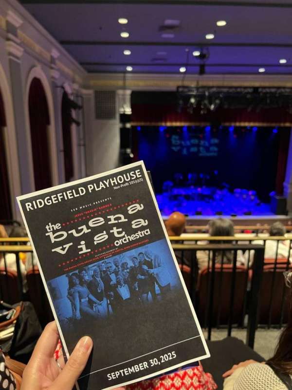 The Ridgefield Playhouse, section: Balcony Left, row: E, seat: 3