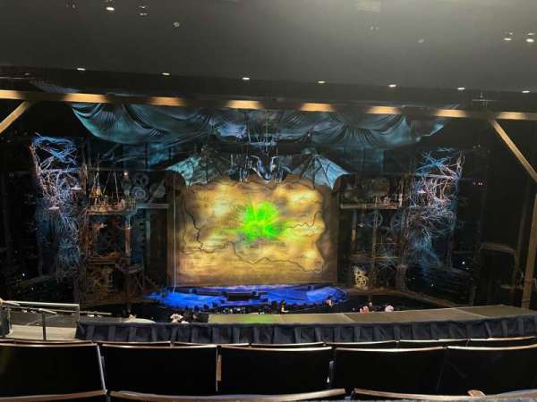 Gershwin Theatre, section: Rear Mezzanine C, row: F, seat: 104