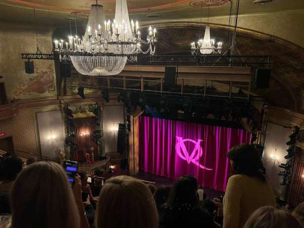 St. James Theatre, section: Balcony R, row: G, seat: 10