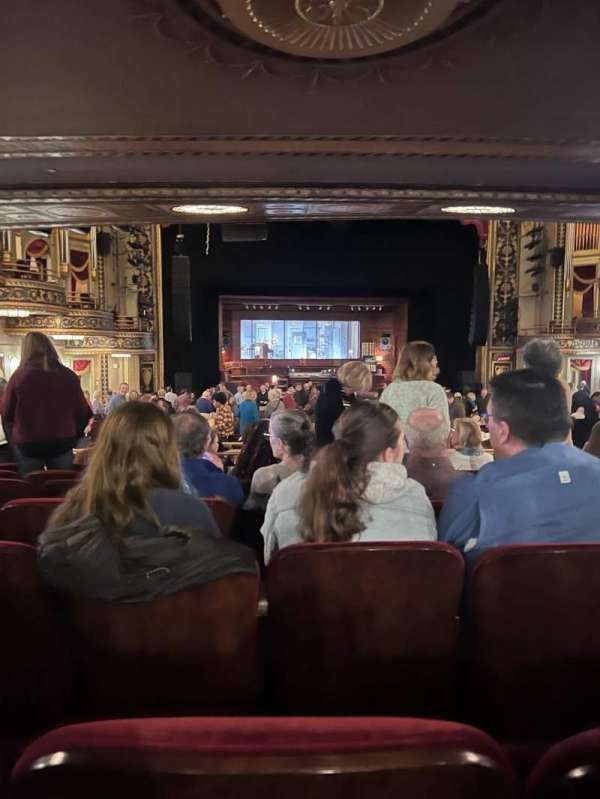 Palace Theater, Waterbury, section: Rear Orch, row: Y, seat: 223