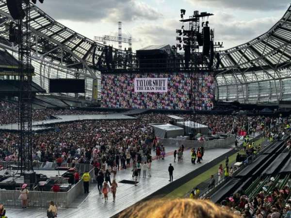 Aviva Stadium, section: 312, row: B, seat: 9