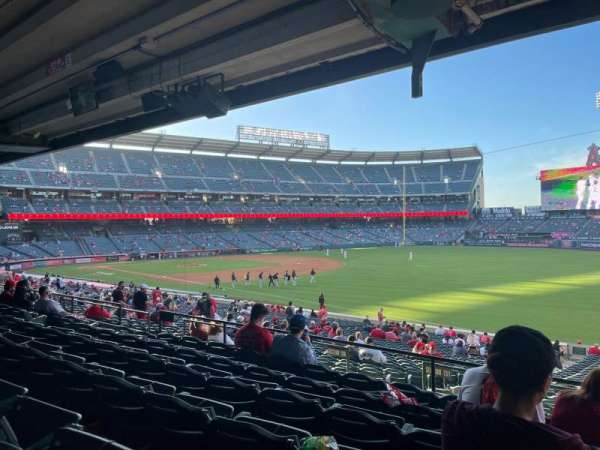 Angel Stadium, section: 228, row: F, seat: 14