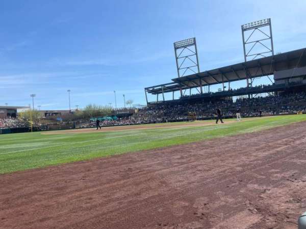 Salt River Fields, section: 122, row: 1, seat: 2