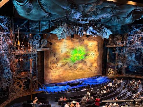 Gershwin Theatre, section: Front Mezzanine L, row: B, seat: 19