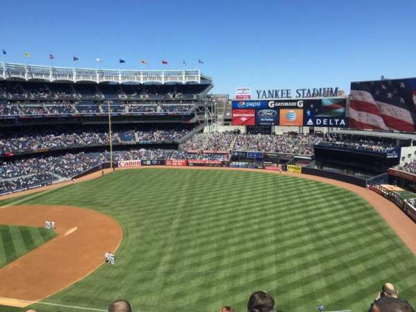 Yankee Stadium, section: 312, row: 3, seat: 3