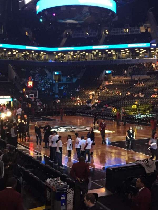 Barclays center, section: 4, row: 20, seat: 3