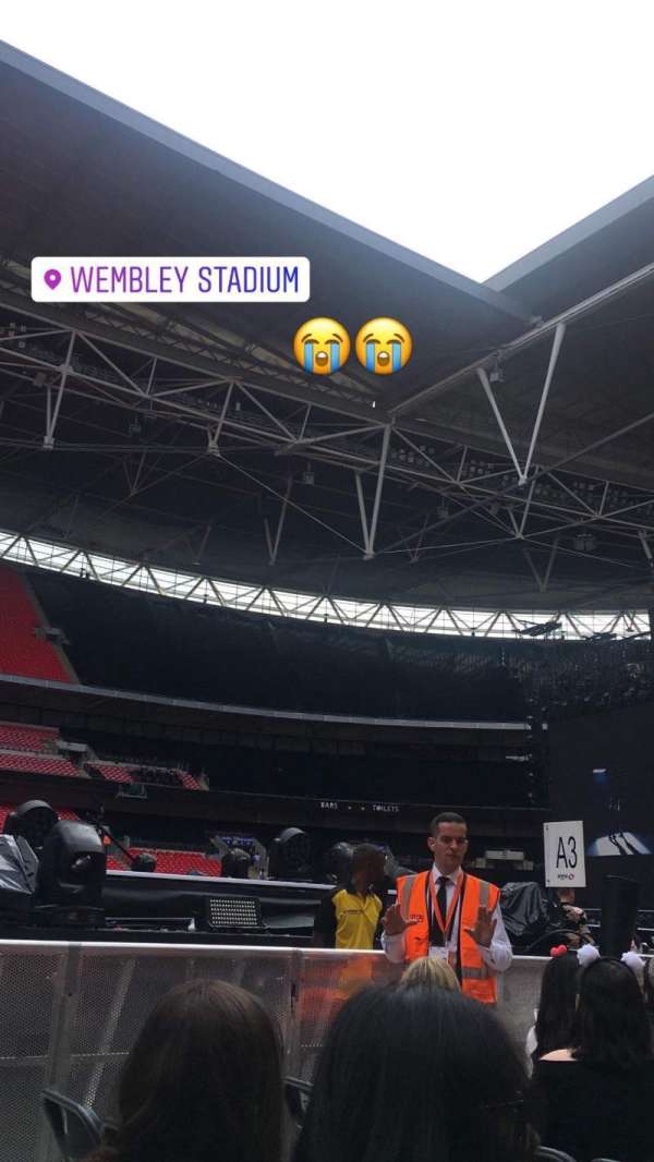 Wembley Stadium, section: b2, row: k, seat: 3