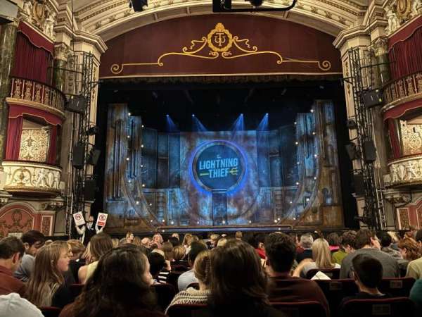 New Wimbledon Theatre, section: Stalls, row: J, seat: 22