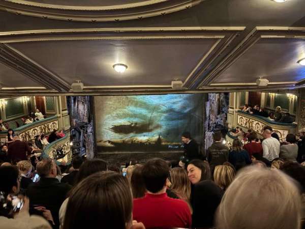 Sondheim Theatre, West End, section: Dress Circle, row: K, seat: 14