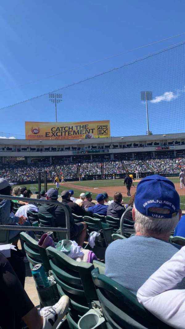 Sutter Health Park, section: 103, row: 5, seat: 7
