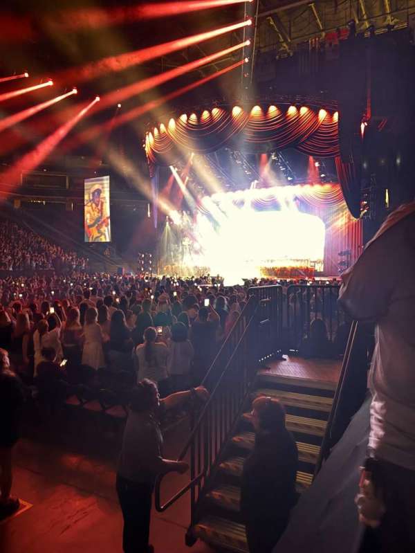 Golden 1 Center, section: 108, row: AA, seat: 8