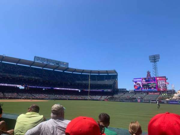 Angel Stadium, section: 131, row: C, seat: 16